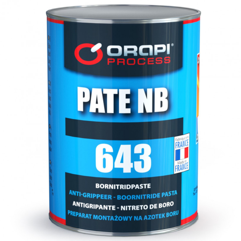 Pâte Antigrippante Céramique NB PMUC 1400°C - Orapi 643 Pot 500 Gr ORAPI
