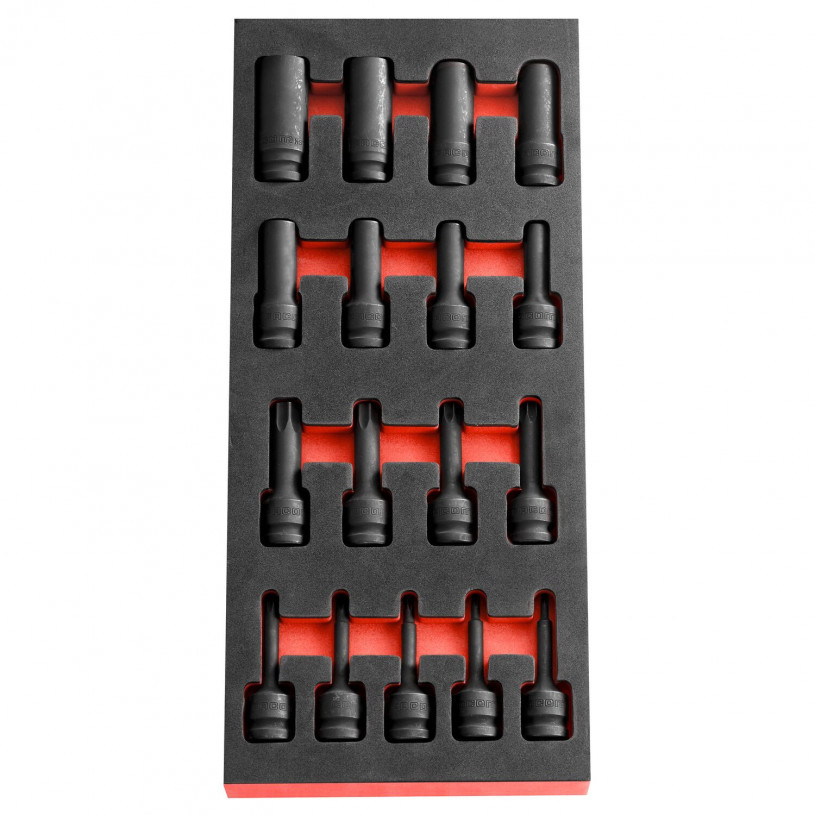 Module 17 douilles torx impact 1/2 - Facom MODM.NSXPB FACOM