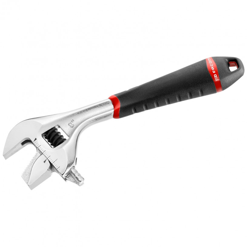 Clé à Molette Gainée - Ajustement Rapide - Mors Réversible - 10" - 38 MM - FACOM® 101.10GR FACOM F10110GR