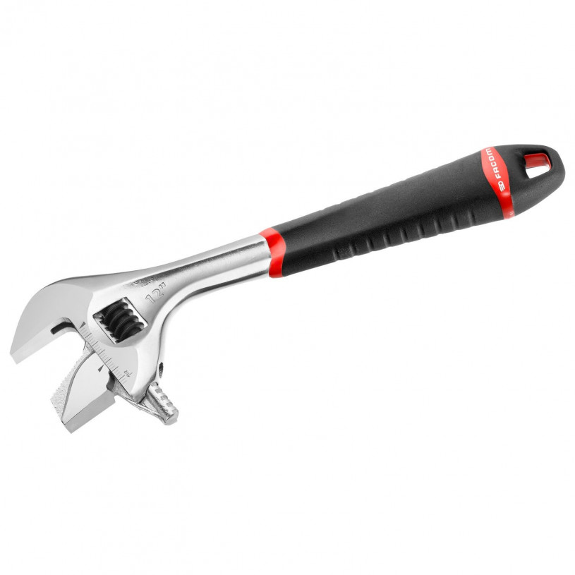 Clé à Molette Gainée - Ajustement Rapide - Mors Réversible - 12" - 41 MM - FACOM® 101.12GR FACOM F10112GR