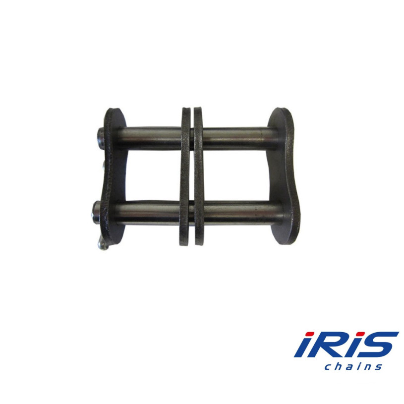 Attache Rapide Acier - IRIS PRO® - Goupille Fendue - Pas de 38,1 - Double(24B2) IRIS CHAINS ATRA381DPRO