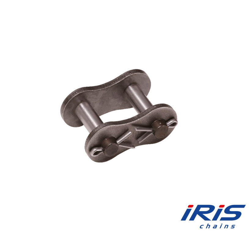 Attache Rapide Acier - IRIS PRO® - Goupille Fendue - Pas de 38,1 - Simple(24B1) IRIS CHAINS ATRA381SPRO
