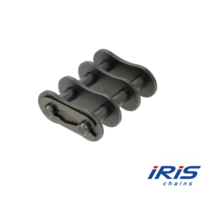 Attache Rapide Acier - IRIS PRO® - Clips Ressort - Pas de 9,52 - Triple(06B3) IRIS CHAINS ATRA952TCPRO