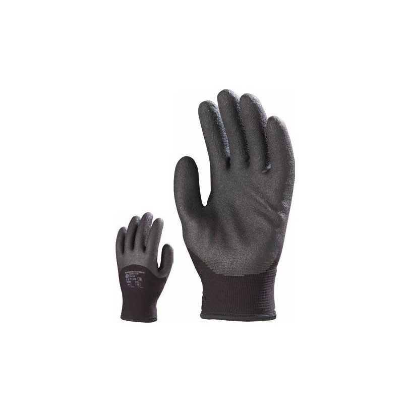 Gants de monteur hiver - polyester enduit mousse de PVC 10 PROMECA GANTMONH