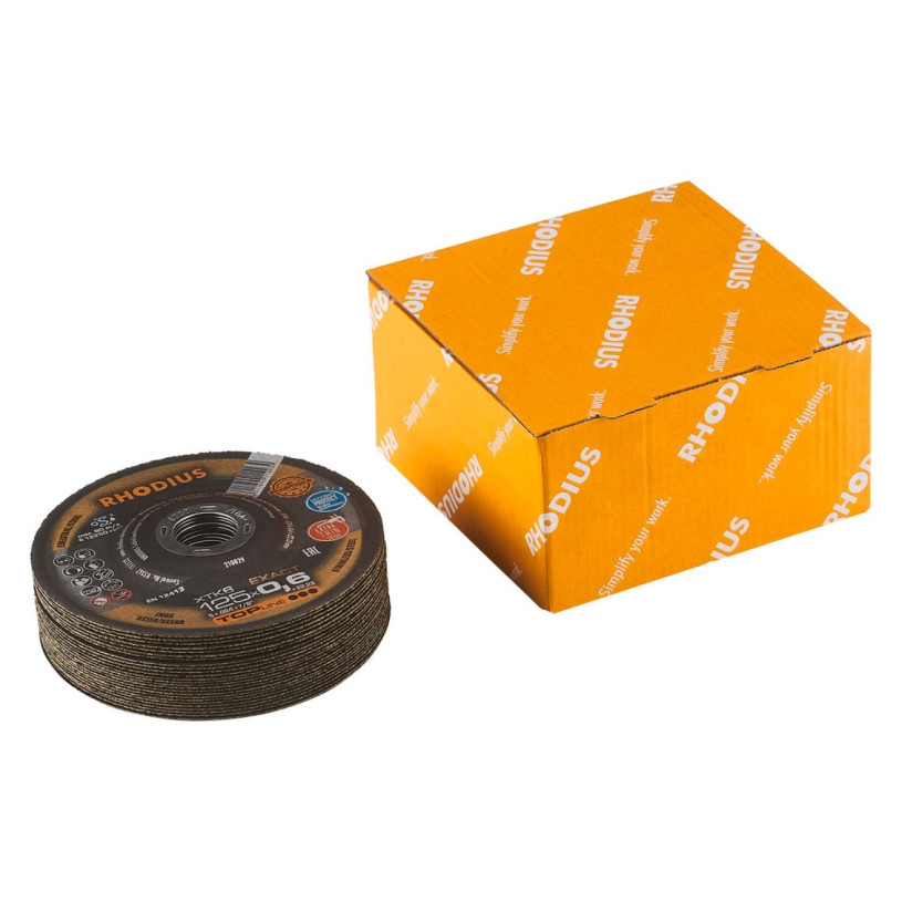 Disque à Tronçonner Moyeu Déporté Meuleuse Ø125X0,6 TOPLine® XTK 6 RHODIUS