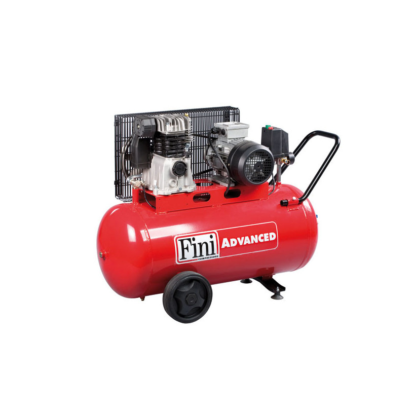 Compresseur à piston monophasé 100L 3CV 20 m³/h - Fini MK103-90-3M FINI