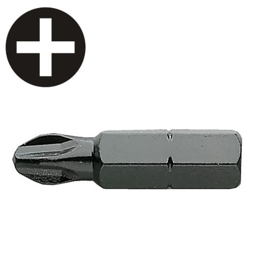Embout de Vissage IMPACT Emmenchement Hex. 5/16" Facom® Série 2 - ENP.202 - Phillips® N°2 - Lg : 32MM FACOM FENP202
