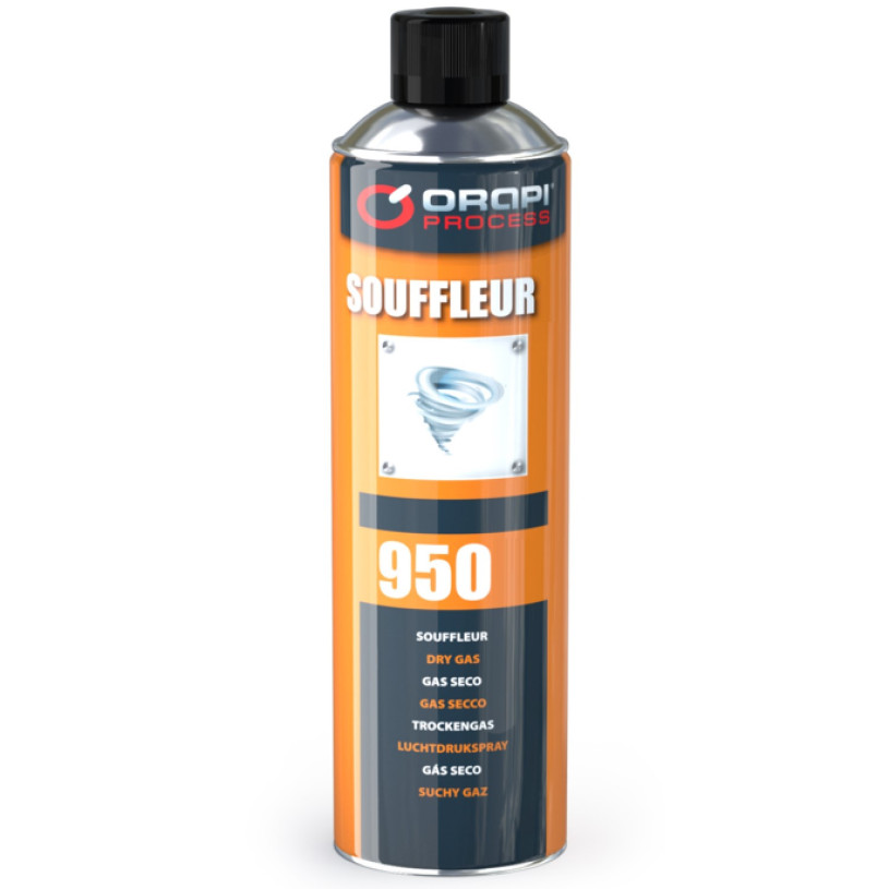 Gaz Sec SOUFFLEUR - Aérosol 650 ML - Orapi® - 950 - Ecologique, Non Flammable ORAPI