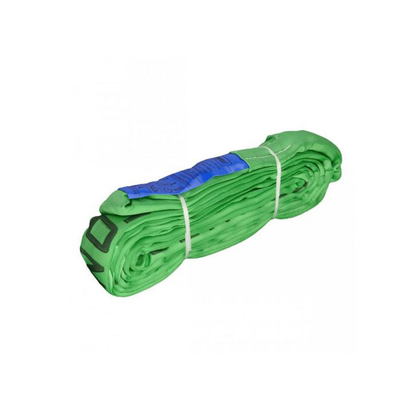 Elingue Textile Polyester Ronde Sans Fin - VERTE - CMU 2 Tonnes - 1 Mètre PROMECA