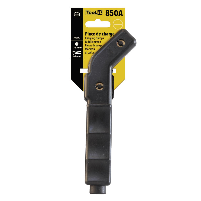 Pince Câble de Démarrage Gys® - Noire/Courbée ISOLÉE - 850 A GYS