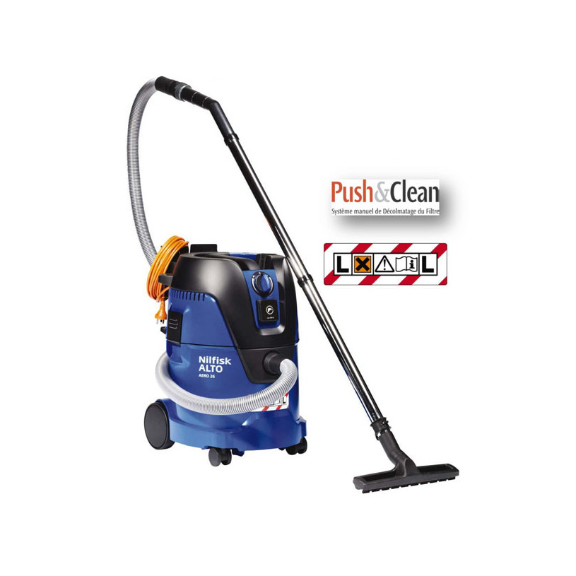 Aspirateur eau et poussieres 1500W 25 LITRES ALTO NILFISK