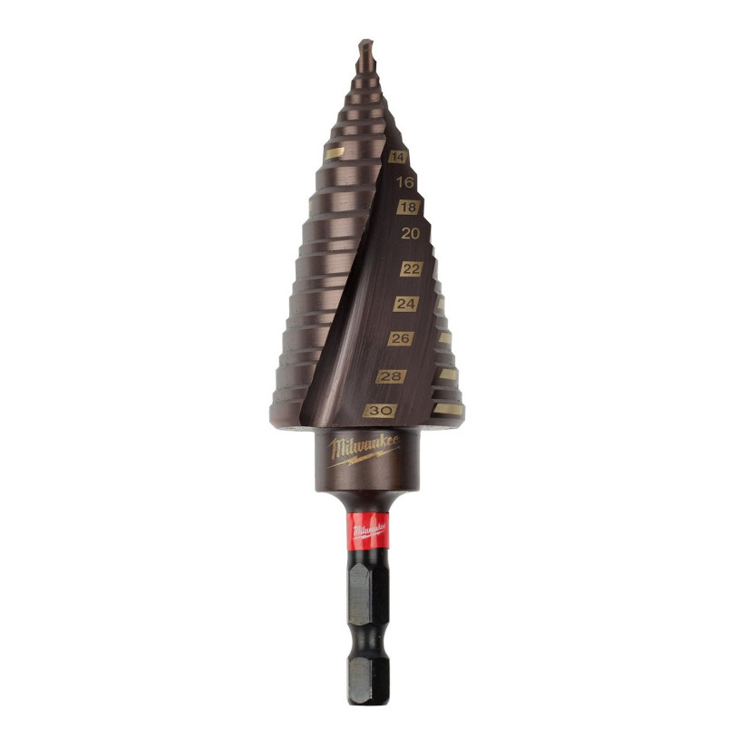 FORET ETAGE Spiralé HSS Milwaukee® - Queue Hex ¼" - Ø 4>30 MM MILWAUKEE