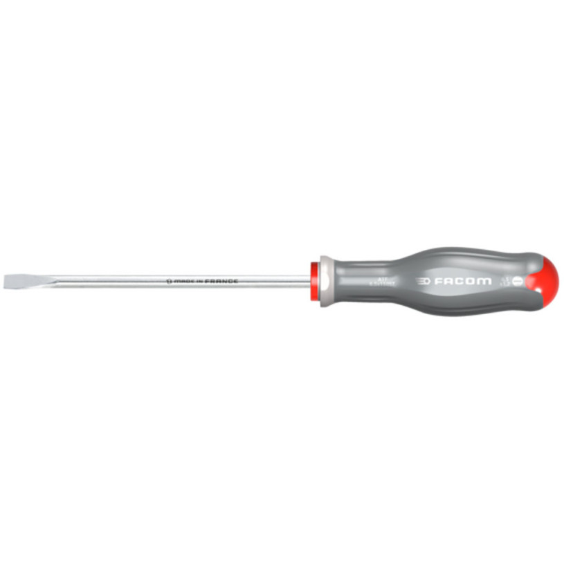 Tournevis Lame INOX Ronde FACOM PROTWIST® - Fente 6,5X1,2 - Lame 150MM - AT6.5X150ST FACOM