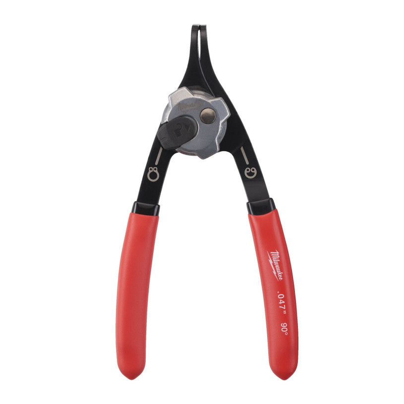 Pince Circlips Réversible Milwaukee® PLIER - Courbée 90° - Moyen Model MILWAUKEE PINCCCMW4932492492