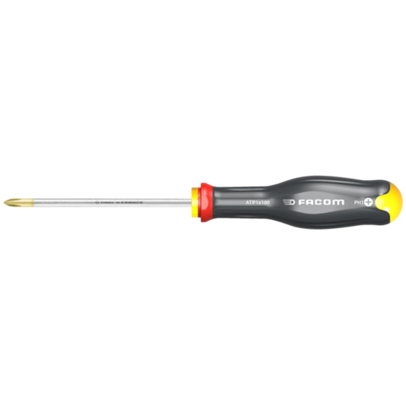 Tournevis Cruciformes Phillips® FACOM PROTWIST® - Ph1 - Lame 75MM - ATP1X75 FACOM