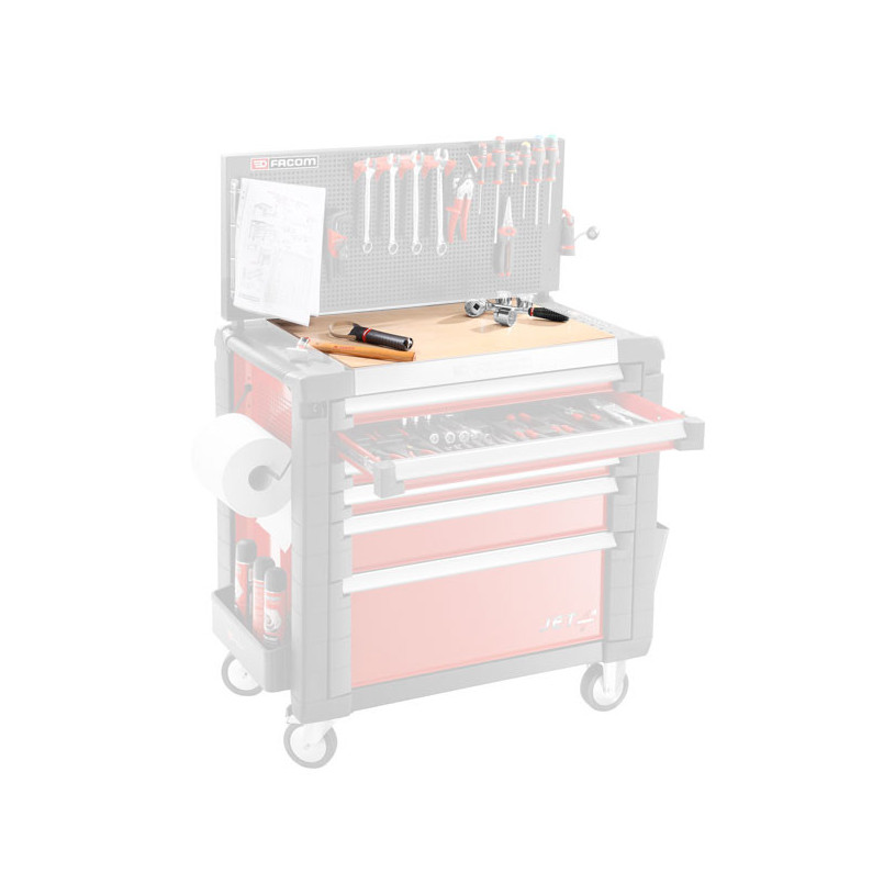 Plateau bois pour servante JET+4 Facom JET.A14M4 FACOM FJETA14M4