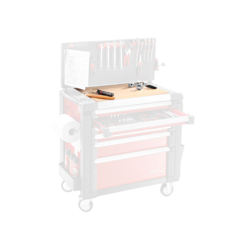Plateau bois pour servante JET+5 Facom JET.A14M5 FACOM FJETA14M5