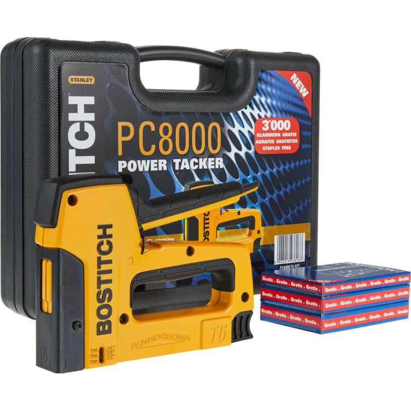 Pistolet agrafeur BOSTICH PC8000/T6-KIT BOSTITCH