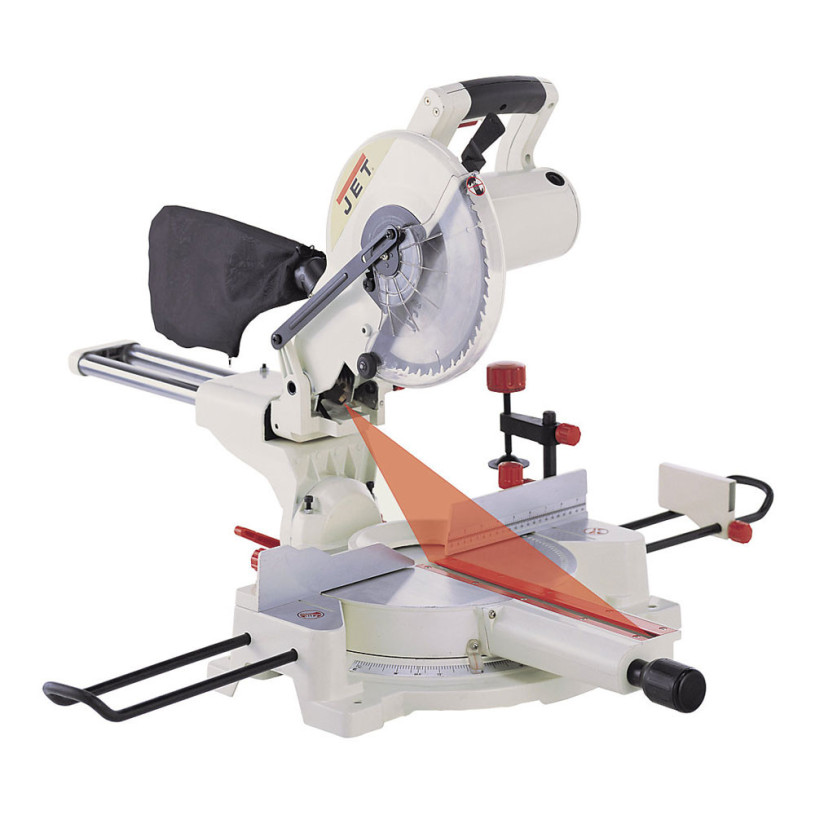 Scie à coupe d'onglet radiale Ø 250 mm - Promac JSMS 10L-M PROMAC