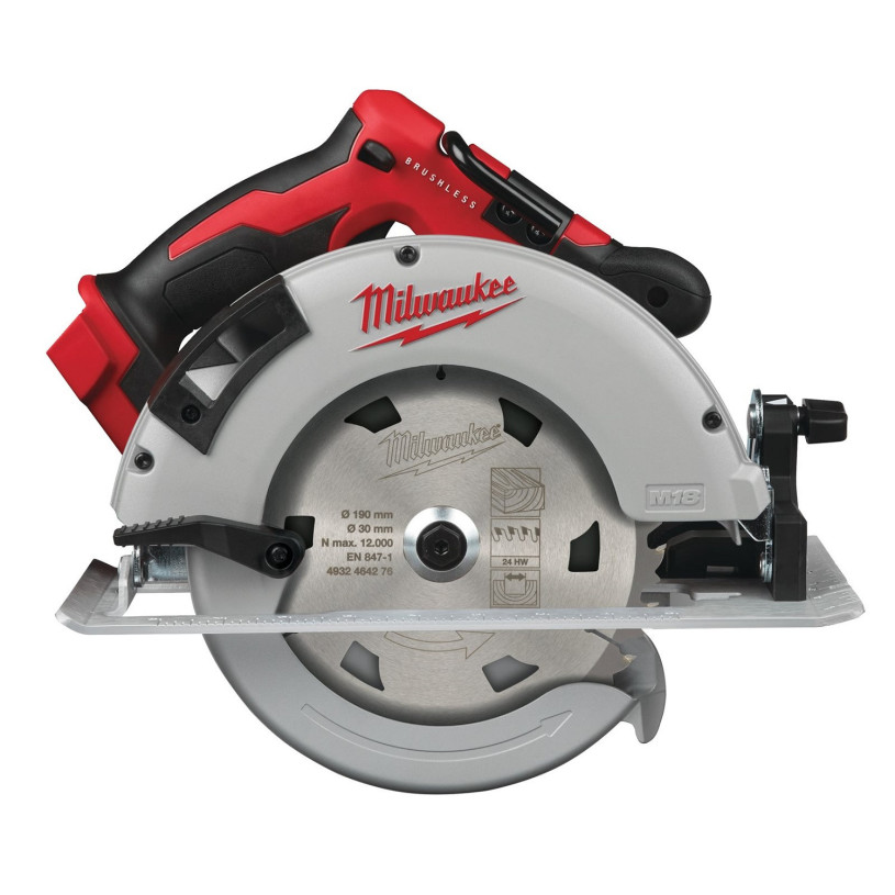 Scie Circulaire Milwaukee® 18 V Ø190 - Coupe 66MM + HD Box - Solo - M18 BLCS66-0X MILWAUKEE MILW18BLCS66-X