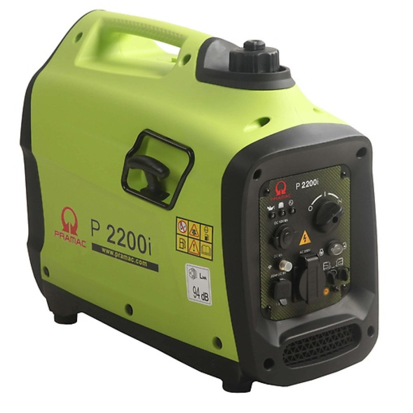Groupe Electrogène Monophasé INVERTER Essence PRAMAC® - 1,9/2,1 Kw - P2200I PRAMAC GROUELM01.9KWIES01