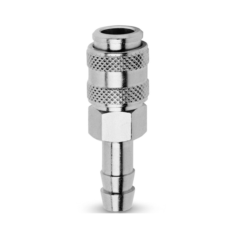 10 Mini Raccords Rapides Air Comprimé Type Européen - Annelé Tuyau Ø 6MM Intérieur - CAMOZZI 5056 06 CAMOZZI