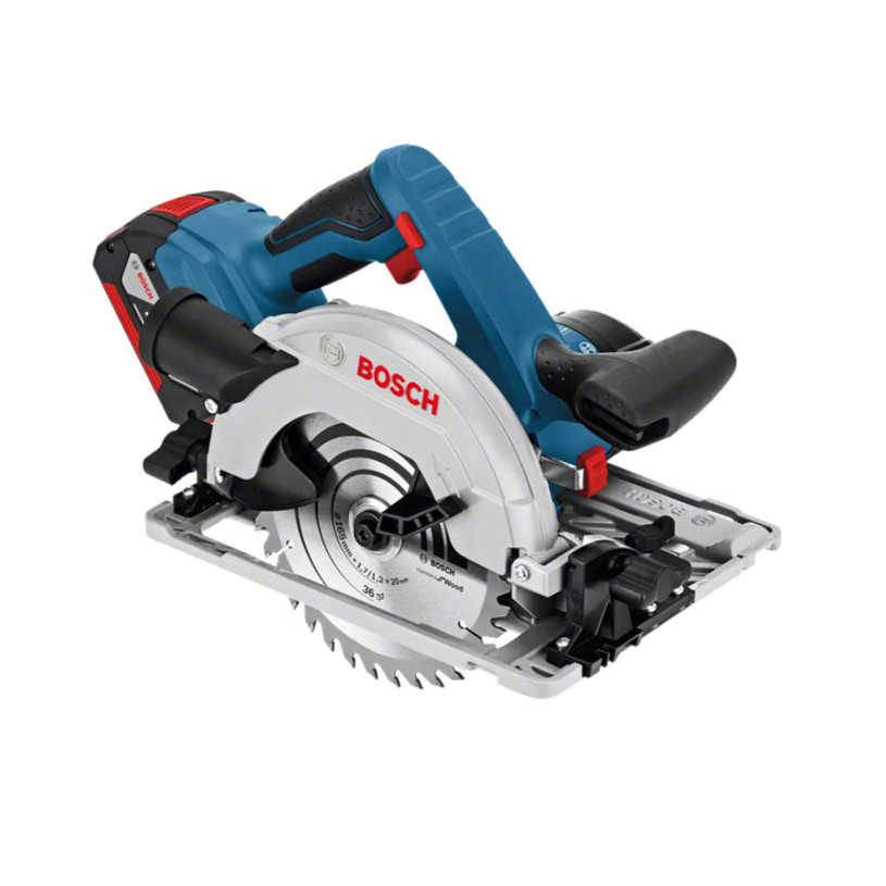 SCIE CIRCULAIRE Ss Fil 18V-Capacité 57MM Solo - GKS 18V-57 G + L-Boxx BOSCH