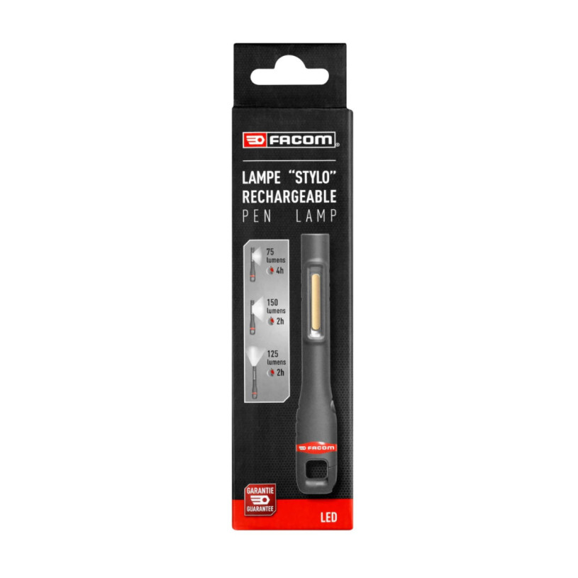 Lampe Stylo Leds Rechargeable 75/125 Lumens - FACOM 779.PEN2PB FACOM