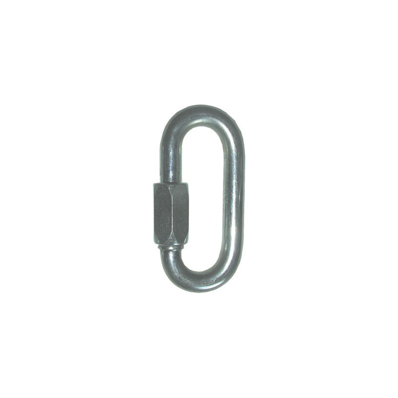 Maillon rapide zingué Ø 6 mm - CMU 400 kg PEWAG