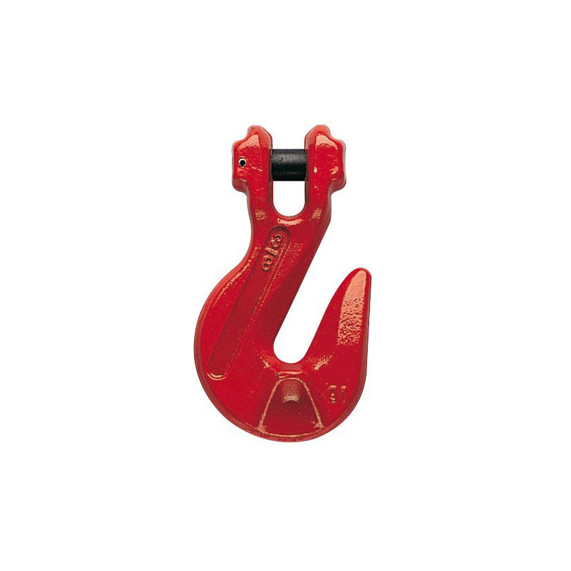 Crochet parallèle de réglage à chape pour chaîne grade 80 Ø 10 mm - CMU 3150 Kg PEWAG