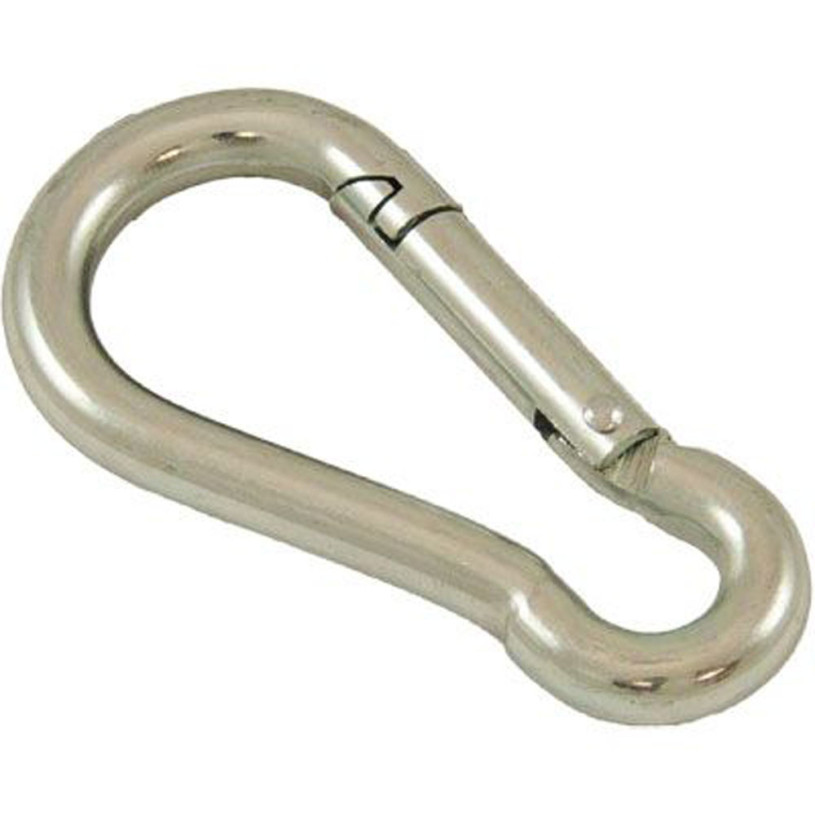 Mousqueton zingué Ø 6 mm - Longueur 60 mm PEWAG