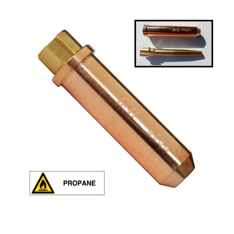 Tête de Coupe Propane Type CH70D pour Chalumeau Coupeur 10/10 CHARLEDAVE