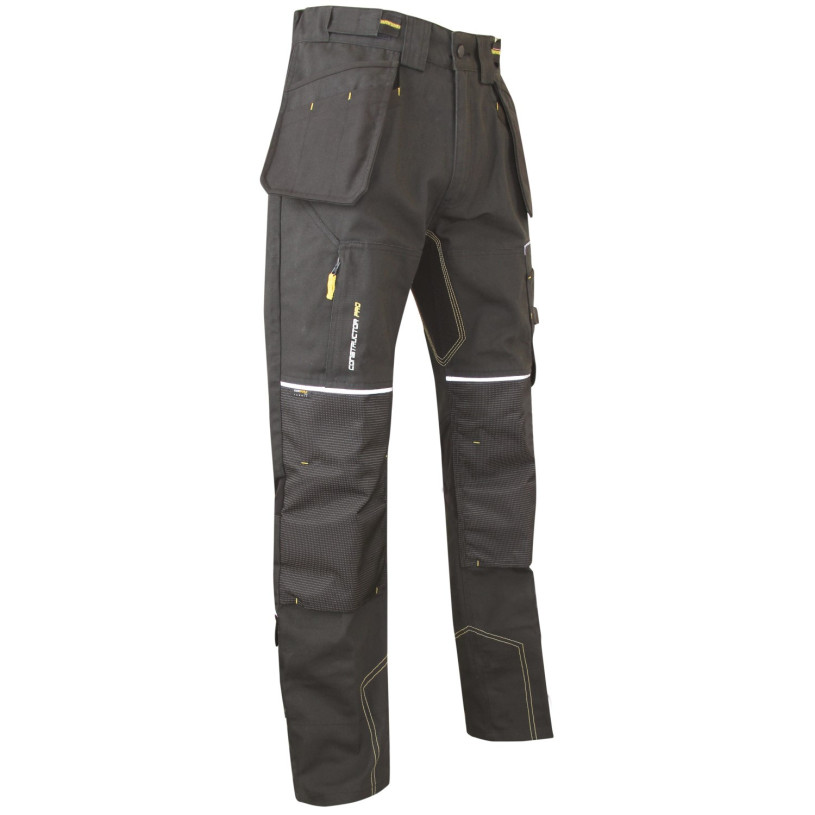 Pantalon Gris Carbone CotonPolyester LMA Lebeurre® ETABLI - Taille 38 LMA Lebeurre