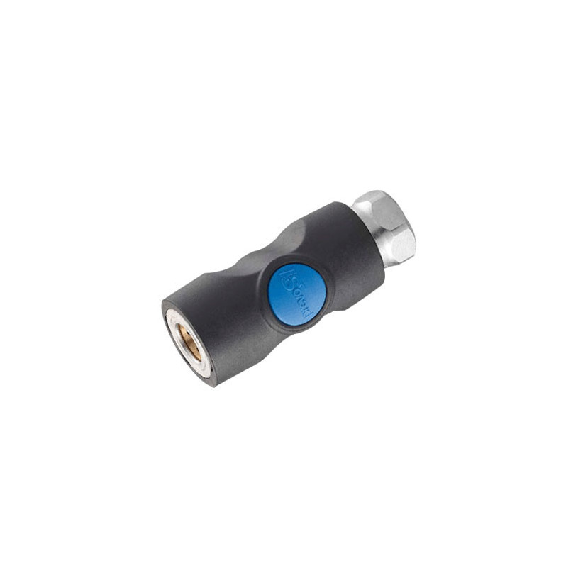 Raccord rapide air - femelle - ISO B - Prevost Passage Ø 6 mm - Femelle G¼" PREVOST