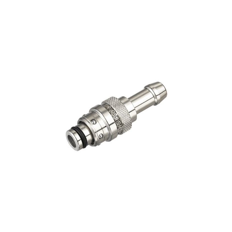 Raccord rapide pour la régulation des moules - annelé Ø 12 mm - Prevo PREVOST