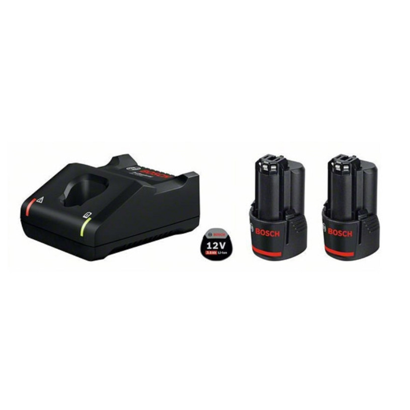 Set de 2 batteries PROCore 3,0 Ah avec chargeur GAL 12V-40 BOSCH