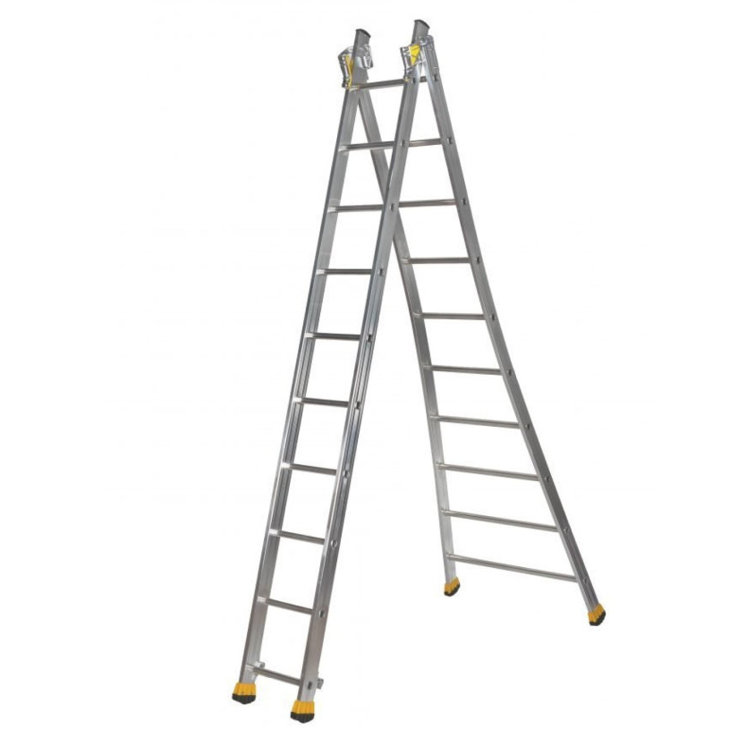 Echelle transformable CENTAURE Aluminium 2 Plans 12 Echelons / 3,60 M CENTAURE ECHETR2P12E