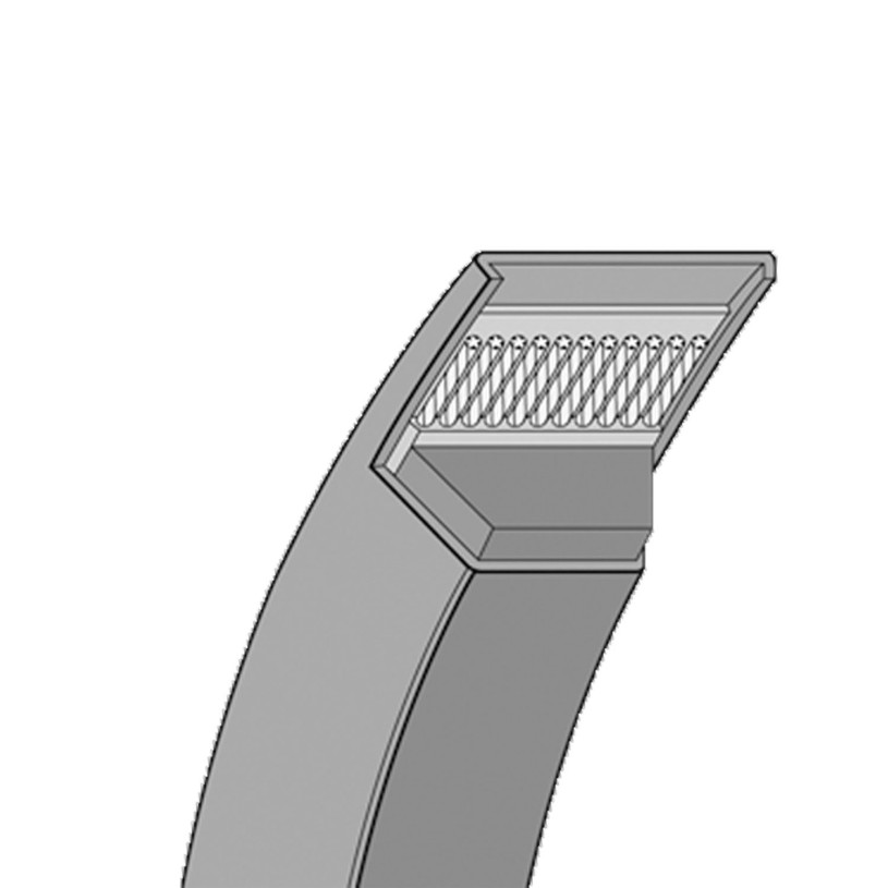 Courroie Trapézoïdale Classique Lisse - Série Z - 10MM - Z 64 - 1626Li/1648Lp/1661Le PROMECA COURZ6400RMA