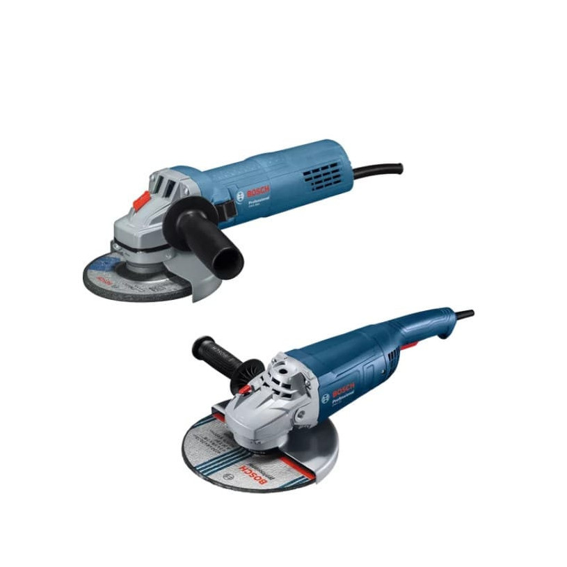 2 Meuleuses Angulaires Filaires Bosch® Ø125(GWS880) - Ø230(GWS20-230P) BOSCH
