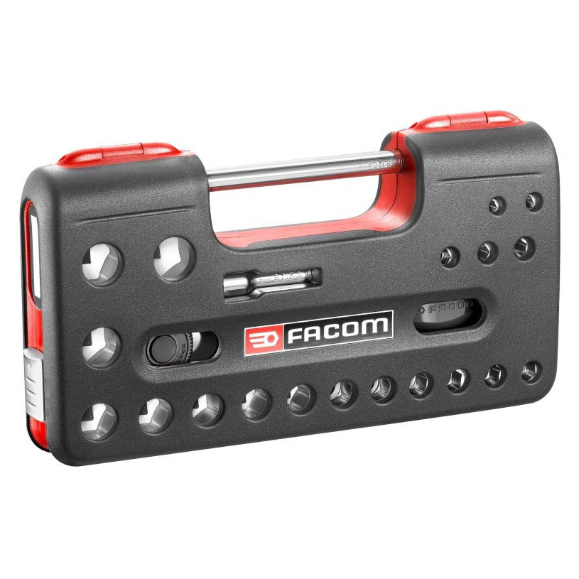 Coffret 1/2 cliquet manche rotatif - Facom S.360DBOX4PB promotion FACOM