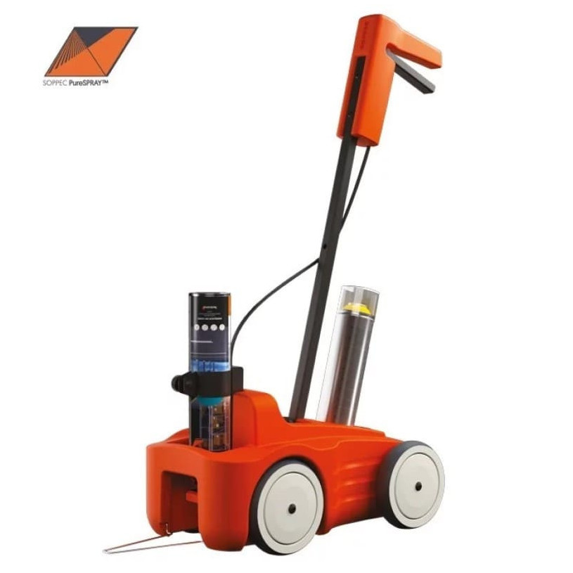 Chariot de Traçage 4 Roues - Aérosol 650 & 1000ML - SOPPEC DRIVER™ SOPPEC