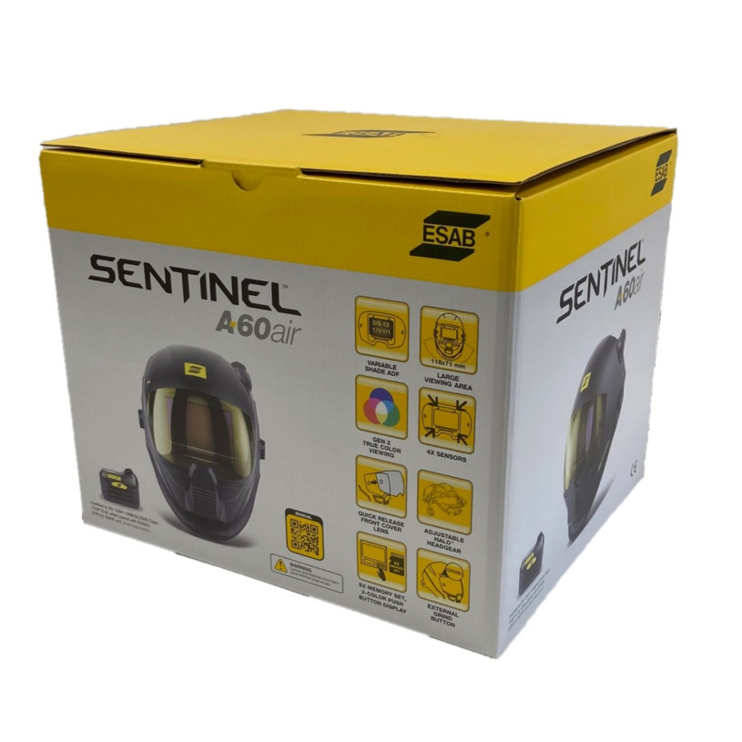 Cagoule Soudage Ventilée SENTINEL™ A60 - Meulage 4 - Soudage 5/8-9/13 ESAB