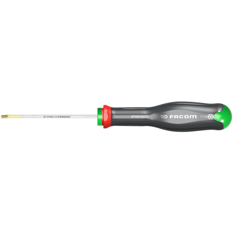 Tournevis Torx Resistorx® FACOM PROTWIST® - T10 - Lame 75MM - ATXR10X75 FACOM