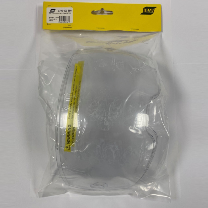 Ecran Protection SENTINEL™ A60 (A50) - Extérieur - Incolore - Blister de 2 ESAB