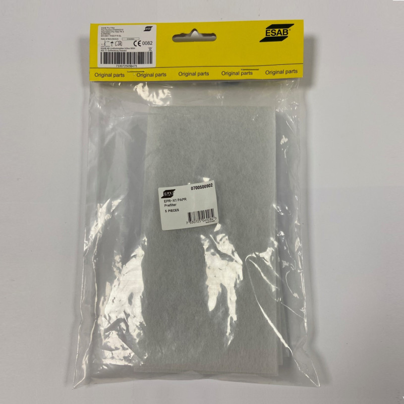 Filtre Unité de ventilation ESAB® EPR-X1.1 - 5 Pré-Filtres ESAB
