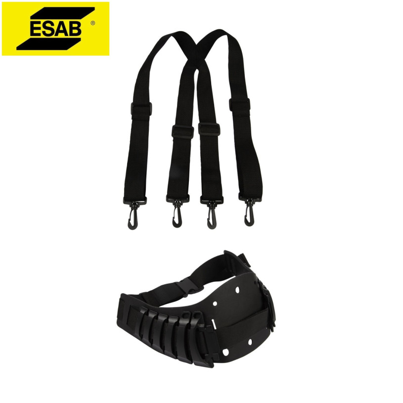 Attache Abdominale/Dorsale Unité de ventilation ESAB® EPR-X1.1 - Ceinture et Bretelles ESAB