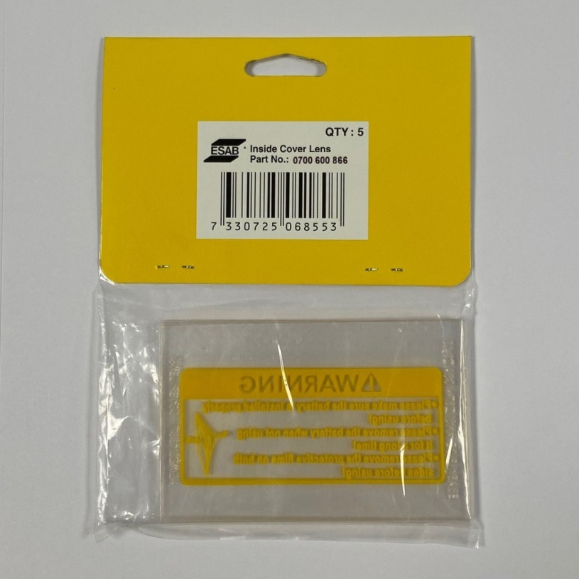5 Ecrans de Protection Intérieur Cagoule ESAB® SENTINEL™ A60 ESAB