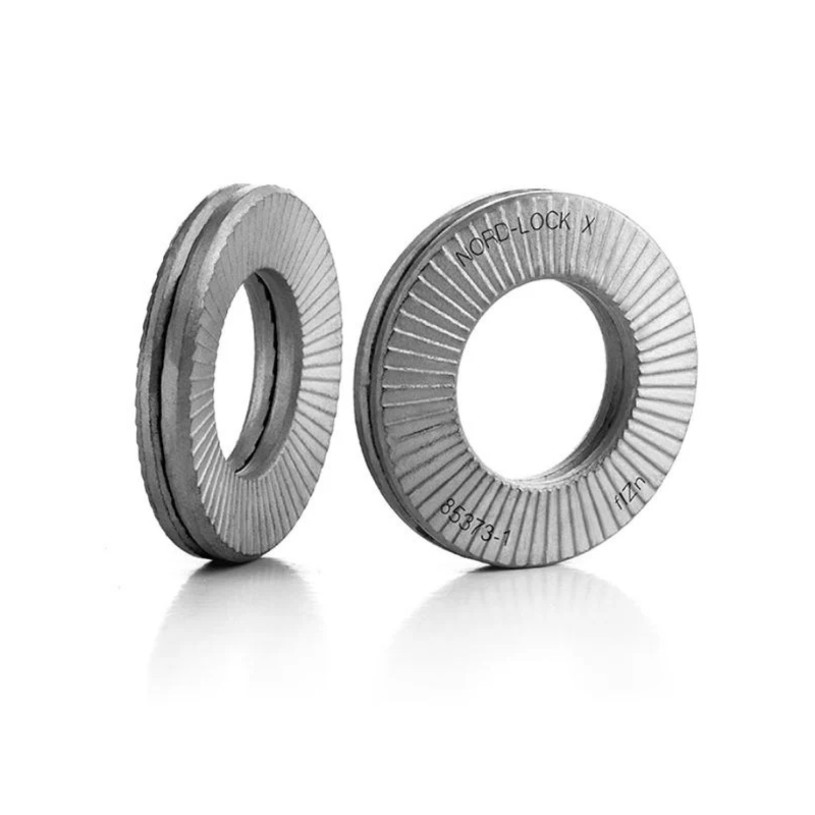 200 Rondelles Plates Blocage NORD-LOCK Acier 8.8 Delta Protekt® - M4 (Ø 4,4X7,6 / 2,2>1,8 MM) PROMECA