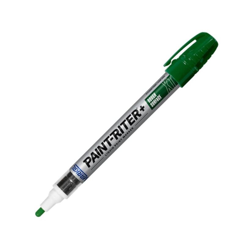 Marqueur Peinture Indélébile Surfaces Grasses MARKAL® PAINT-RITER+ - Mine 3 MM - Vert MARKAL