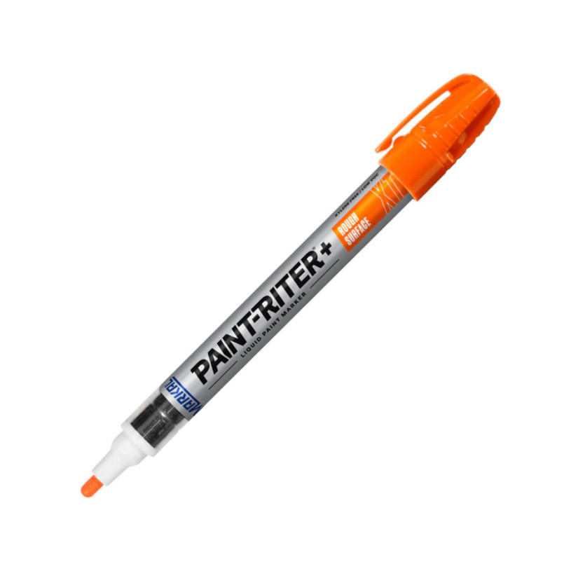 Marqueur Peinture Indélébile Surfaces Grasses MARKAL® PAINT-RITER+ - Mine 3 MM - Orange MARKAL